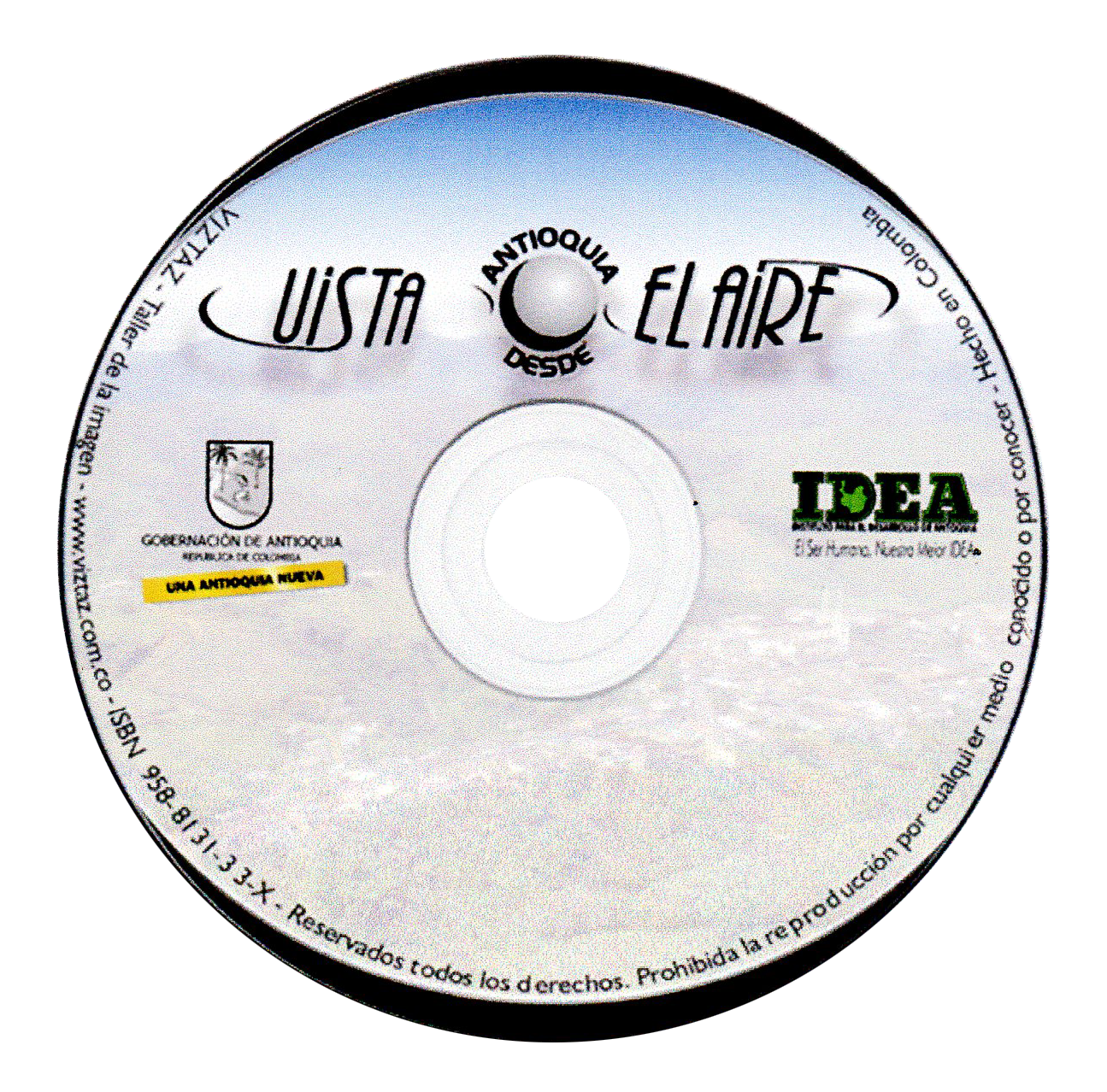 Antioquia vista desde el aire